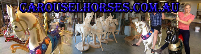 australian carousel horses